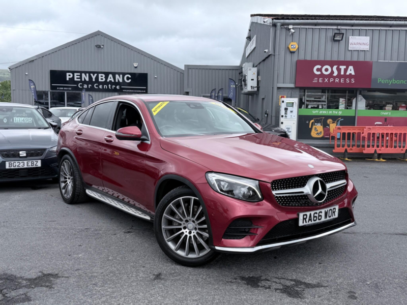2017 Mercedes-Benz Glc 2.1 Glc220d Amg Line (premium) Coupe G-Tronic 4matic Euro 6 (s/s) 5dr in Red — image 1