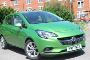 2017 Vauxhall Corsa 1.4i Ecoflex Energy Euro 6 5dr (a/c) in Green — image 3
