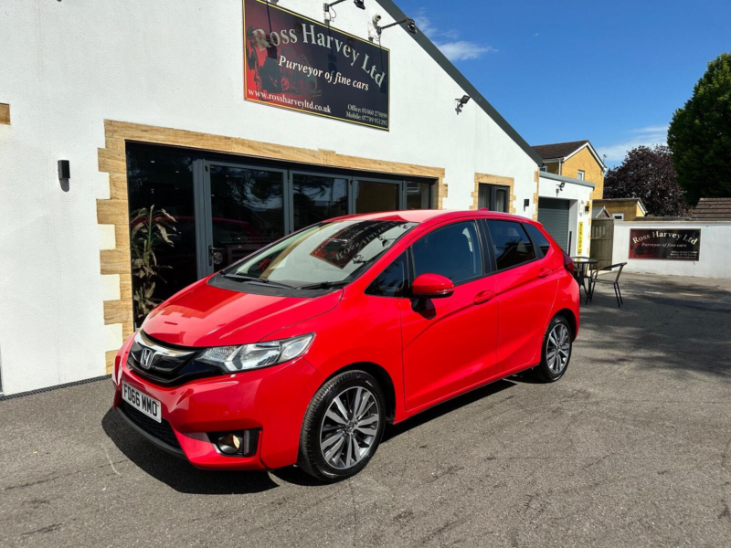 2016 Honda Jazz 1.3 I-Vtec Ex Navi Euro 6 (s/s) 5dr in Red — image 1