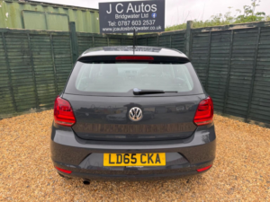 2015 Volkswagen Polo 1.2 Tsi Bluemotion Tech Se Euro 6 (s/s) 5dr in Grey — image 5