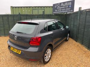2015 Volkswagen Polo 1.2 Tsi Bluemotion Tech Se Euro 6 (s/s) 5dr in Grey — image 6