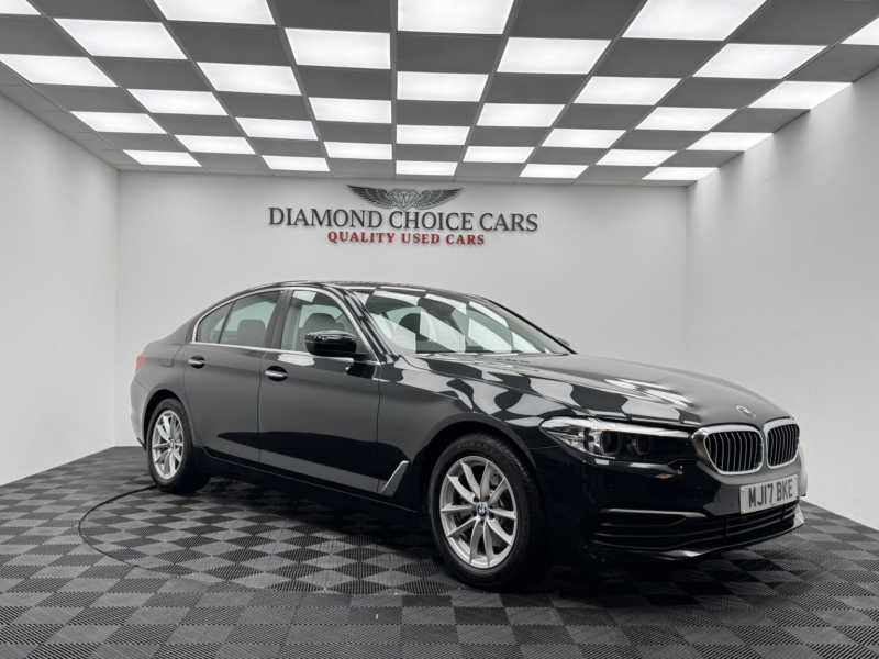 2017 BMW 5 Series 2.0 520d Xdrive Se Saloon in Black — image 1