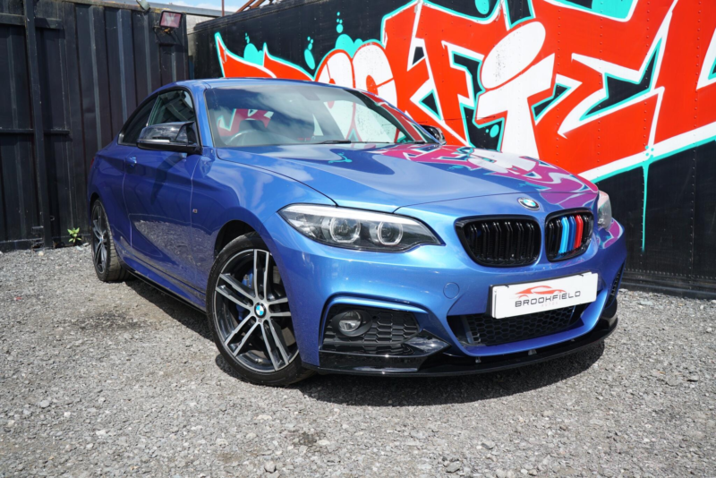 2018 BMW 2 Series 2.0 220d M Sport Coupe 2dr Diesel Auto Euro 6 (s/s) (190 Ps) in Blue — image 1