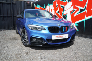2018 BMW 2 Series 2.0 220d M Sport Coupe 2dr Diesel Auto Euro 6 (s/s) (190 Ps) in Blue — image 2