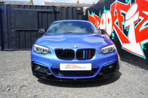 2018 BMW 2 Series 2.0 220d M Sport Coupe 2dr Diesel Auto Euro 6 (s/s) (190 Ps) in Blue — image 4