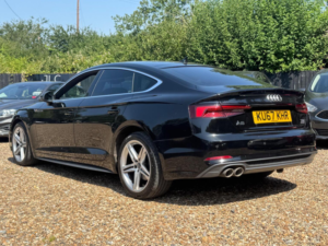 2017 Audi A5 2.0 Tdi Ultra S Line Sportback Euro 6 (s/s) 5dr in Black — image 4