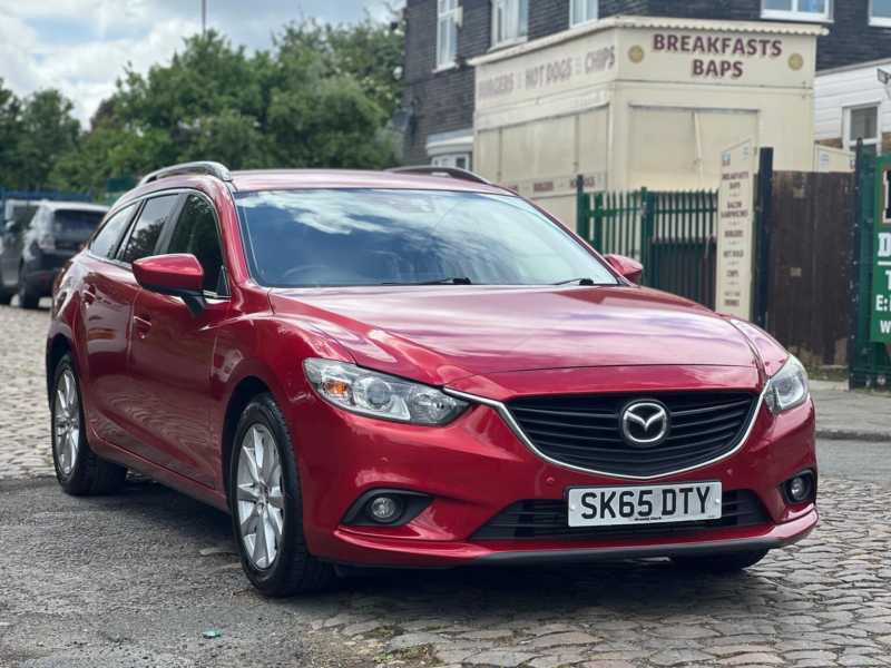 2015 Mazda Mazda6 2.2 Skyactiv-D Se-L Nav Tourer Euro 6 (s/s) 5dr in Red — image 1