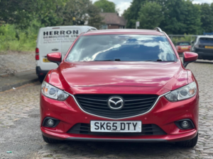 2015 Mazda Mazda6 2.2 Skyactiv-D Se-L Nav Tourer Euro 6 (s/s) 5dr in Red — image 3