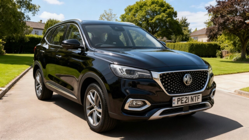 2021 MG MG Hs 1.5 T-Gdi Exclusive SUV 5dr Petrol Manual Euro 6 (s/s) (162 Ps) in Black — image 1