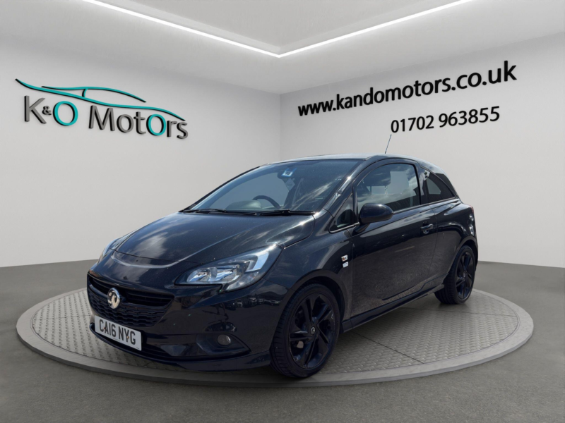 2016 Vauxhall Corsa 1.4i Ecoflex Limited Edition Euro 6 3dr in Black — image 1