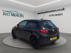 2016 Vauxhall Corsa 1.4i Ecoflex Limited Edition Euro 6 3dr in Black — image 4