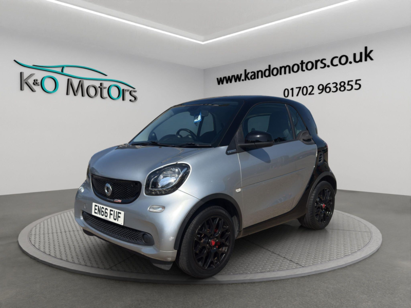 2016 Smart Fortwo 1.0 Prime Sport (premium) Twinamic Euro 6 (s/s) 2dr in Silver — image 1