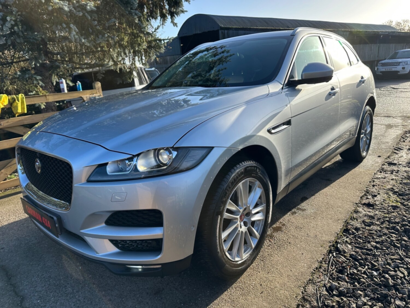 2017 Jaguar F-Pace 2.0 D180 Portfolio in Silver — image 1