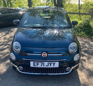 2022 Fiat 500 1.0 1.0 70hp Mild Hybrid Dolcevita in Blue — image 5