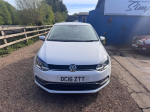 2016 Volkswagen Polo 1.2 Tsi Bluemotion Tech Match Euro 6 (s/s) 3dr in White — image 2