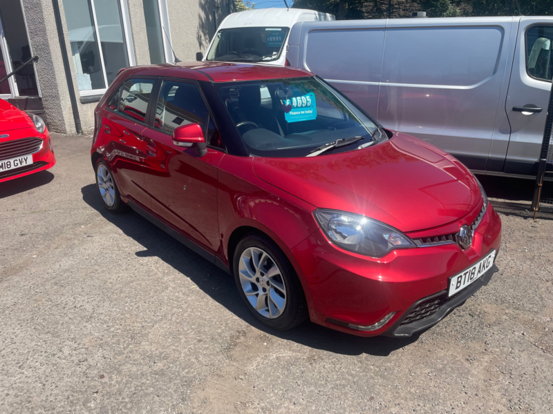 2018 MG Mg3 1.5 Vti-Tech 3form Sport Hatchback 5dr Petrol Manual Euro 6 (s/s) (106 Ps) in Red — image 1