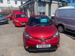 2018 MG Mg3 1.5 Vti-Tech 3form Sport Hatchback 5dr Petrol Manual Euro 6 (s/s) (106 Ps) in Red — image 2