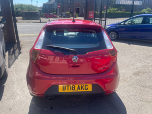 2018 MG Mg3 1.5 Vti-Tech 3form Sport Hatchback 5dr Petrol Manual Euro 6 (s/s) (106 Ps) in Red — image 5