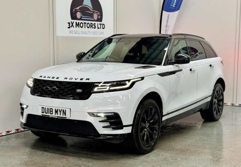 2018 Land Rover Range Rover Velar 2.0 D240 R-Dynamic S Auto 4WD Euro 6 (s/s) 5dr in White — image 1