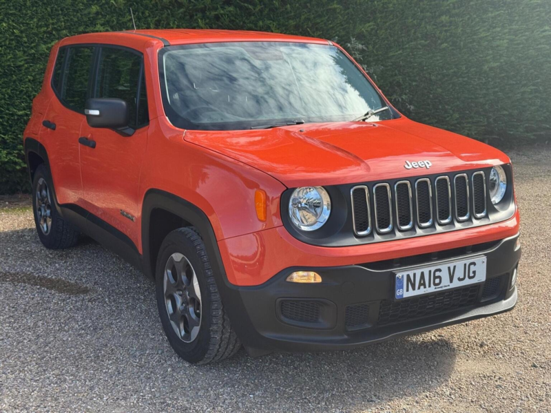 2016 Jeep Renegade 1.6 Multijetii Sport Euro 6 (s/s) 5dr in Orange — image 1