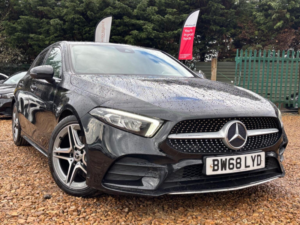 2018 Mercedes-Benz A Class 1.5 A180d Amg Line 7g-Dct Euro 6 (s/s) 5dr in Black — image 3