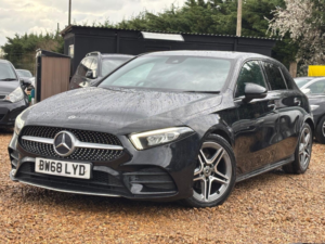 2018 Mercedes-Benz A Class 1.5 A180d Amg Line 7g-Dct Euro 6 (s/s) 5dr in Black — image 4