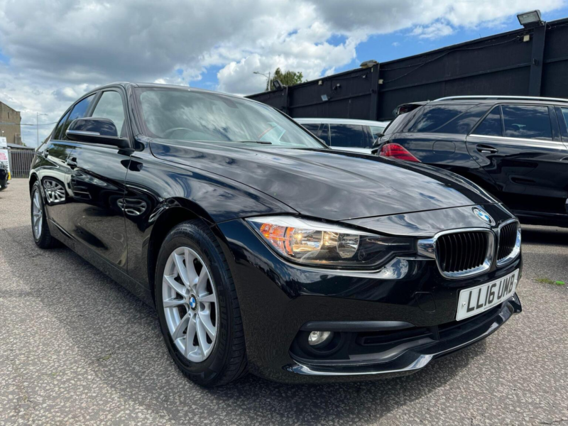 2016 BMW 3 Series 2.0 320d Ed Plus Auto Euro 6 (s/s) 4dr in Black — image 1