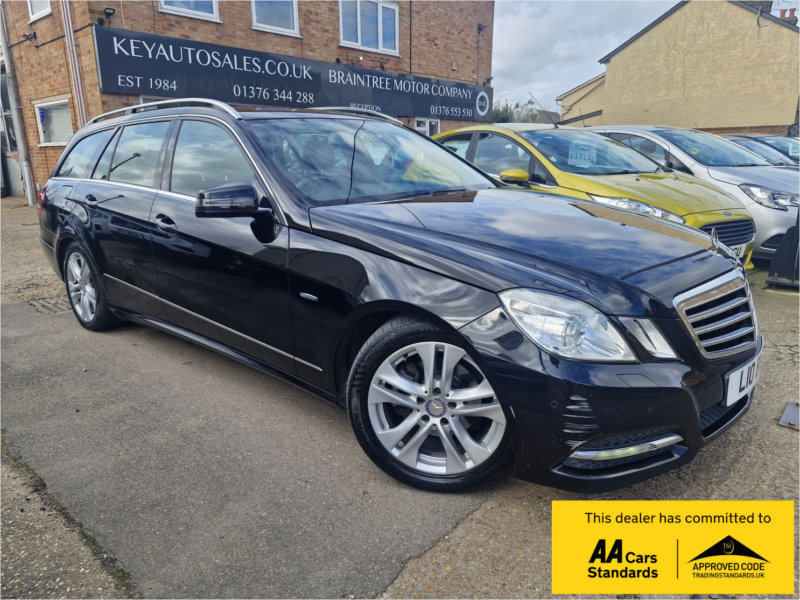 2012 Mercedes-Benz E Class 2.1 E220 Cdi Blueefficiency Executive Se Estate 5dr Diesel G-Tronic+ Euro 5 (s/s) (170 Ps) in Black — image 1