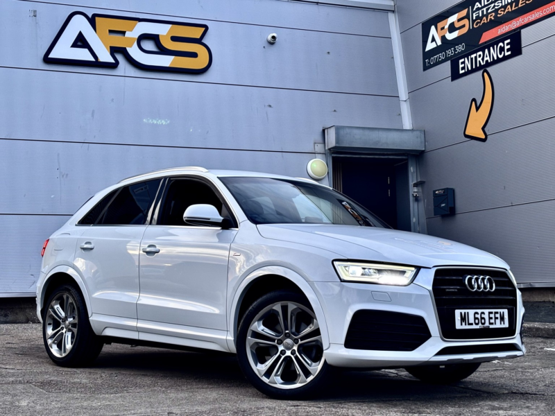 2016 Audi Q3 2.0 Tdi S Line Plus in White — image 1