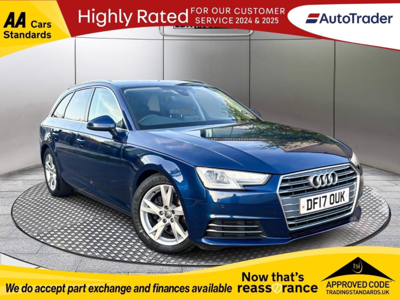 2017 Audi A4 Avant 2.0 Tdi Ultra Sport S Tronic Euro 6 (s/s) 5dr in Blue — image 1