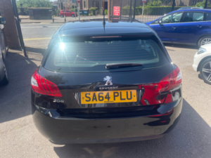 2014 Peugeot 308 1.6 Thp Active Hatchback 5dr Petrol Manual Euro 5 (125 Ps) in Black — image 5