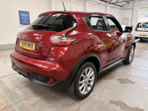 2015 Nissan Juke 1.5 Dci Tekna in Red — image 4