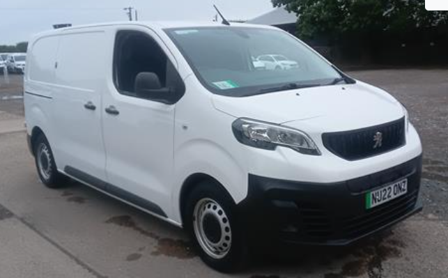 2022 Peugeot E-Expert E 1200 75kwh Professional in White — image 1