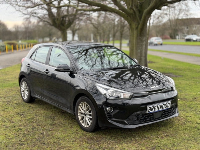 2023 Kia Rio 1.2 2 Hatchback 5dr Petrol Manual Euro 6 (s/s) (83 Bhp) in Black — image 1