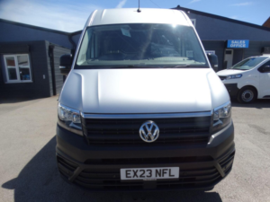 2023 Volkswagen Crafter 2.0 Tdi Cr35 Trendline Fwd Mwb Euro 6 (s/s) 5dr in Silver — image 2