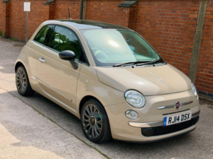 2014 Fiat 500 0.9 Twinair Cult Euro 6 (s/s) 3dr in Brown — image 2