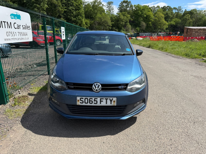 2015 Volkswagen Polo 1.4 Tsi Bluemotion Tech Act Bluegt Hatchback 5dr Petrol Manual Euro 6 (s/s) (150 Ps) in Blue — image 1