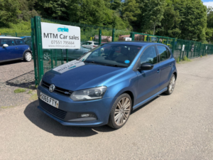 2015 Volkswagen Polo 1.4 Tsi Bluemotion Tech Act Bluegt Hatchback 5dr Petrol Manual Euro 6 (s/s) (150 Ps) in Blue — image 2
