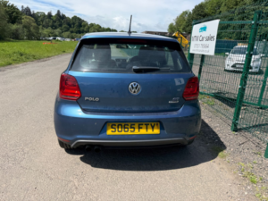 2015 Volkswagen Polo 1.4 Tsi Bluemotion Tech Act Bluegt Hatchback 5dr Petrol Manual Euro 6 (s/s) (150 Ps) in Blue — image 4