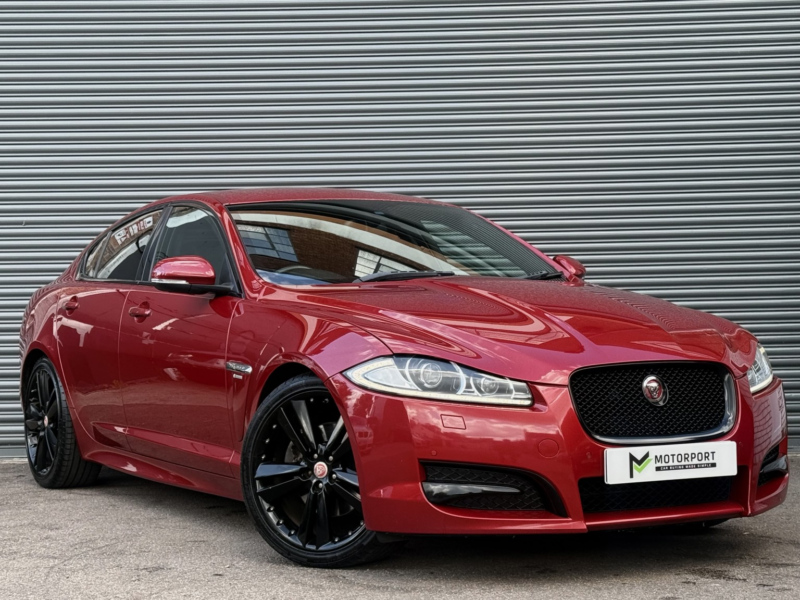2015 Jaguar Xf 2.2 D R-Sport Black in Red — image 1