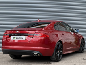 2015 Jaguar Xf 2.2 D R-Sport Black in Red — image 3