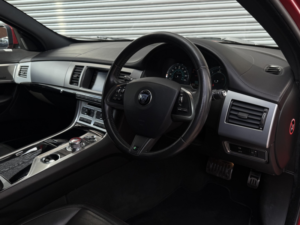2015 Jaguar Xf 2.2 D R-Sport Black in Red — image 6