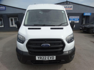 2022 Ford Transit 2.0 350 Ecoblue Mhev Leader Fwd L3 H2 Euro 6 (s/s) 5dr in White — image 2
