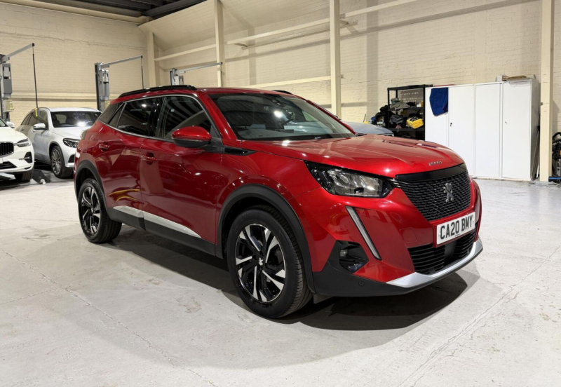 2020 Peugeot 2008 1.2 Puretech Allure Eat Euro 6 (s/s) 5dr in Red — image 1