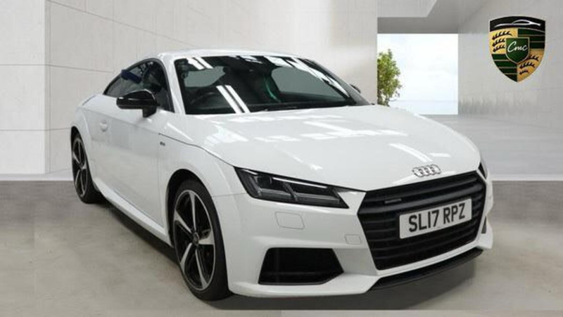 2017 Audi Tt 2.0 Tfsi Black Edition S Tronic Quattro Euro 6 (s/s) 3dr in White — image 1