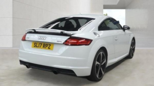 2017 Audi Tt 2.0 Tfsi Black Edition S Tronic Quattro Euro 6 (s/s) 3dr in White — image 4