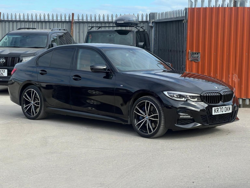 2020 BMW 3 Series 2.0 330e 12kwh M Sport Auto Euro 6 (s/s) 4dr in Black — image 1