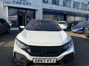 2017 Honda Civic 1.0 Vtec Turbo Se CVT Euro 6 (s/s) 5dr in White — image 6