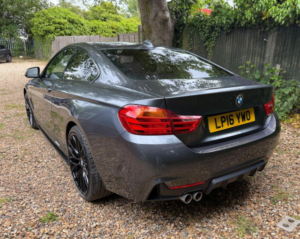 2016 BMW 4 Series 2.0 420d M Sport Auto Xdrive Euro 6 (s/s) 2dr in Grey — image 5