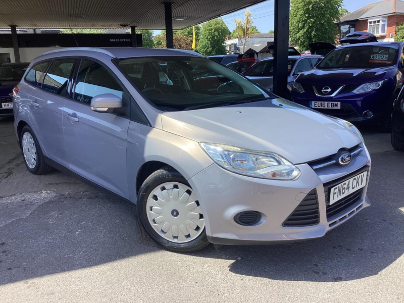 2014 Ford Focus 1.6 Tdci Econetic Edge Euro 5 (s/s) 5dr in Silver — image 1
